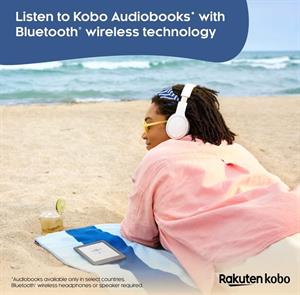eBookReader Kobo Clara 2E lytte til audio